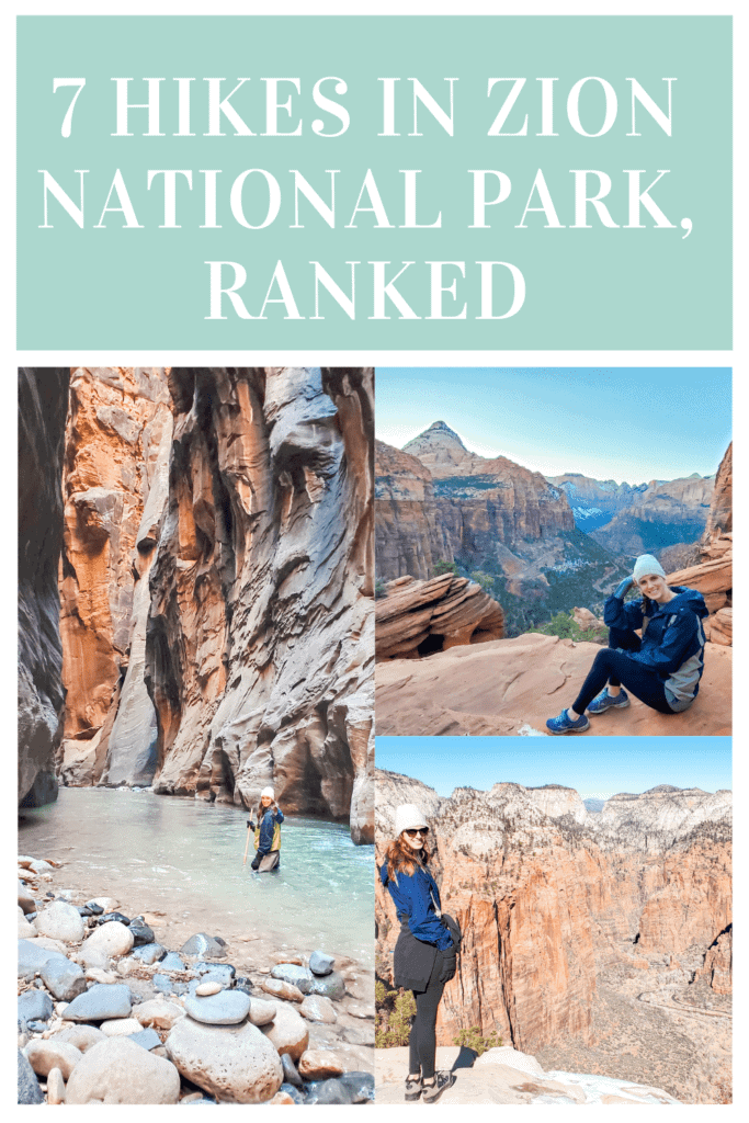 7 Hikes in Zion National Park, Ranked