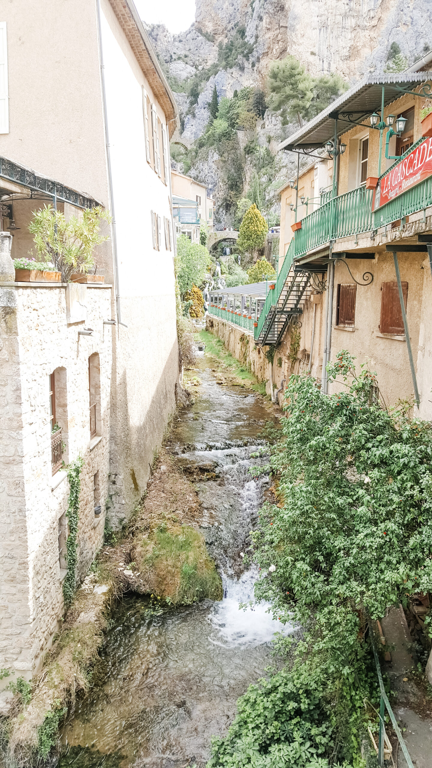 a visit to Moustiers Sainte Marie