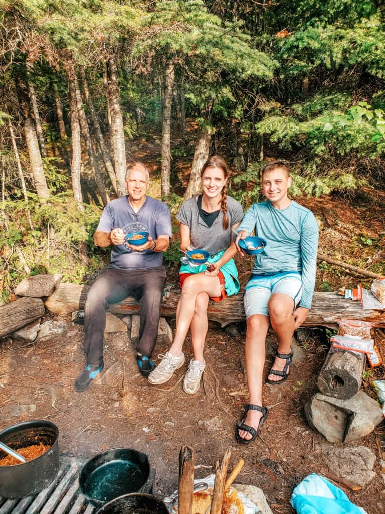 boundary waters menu plans