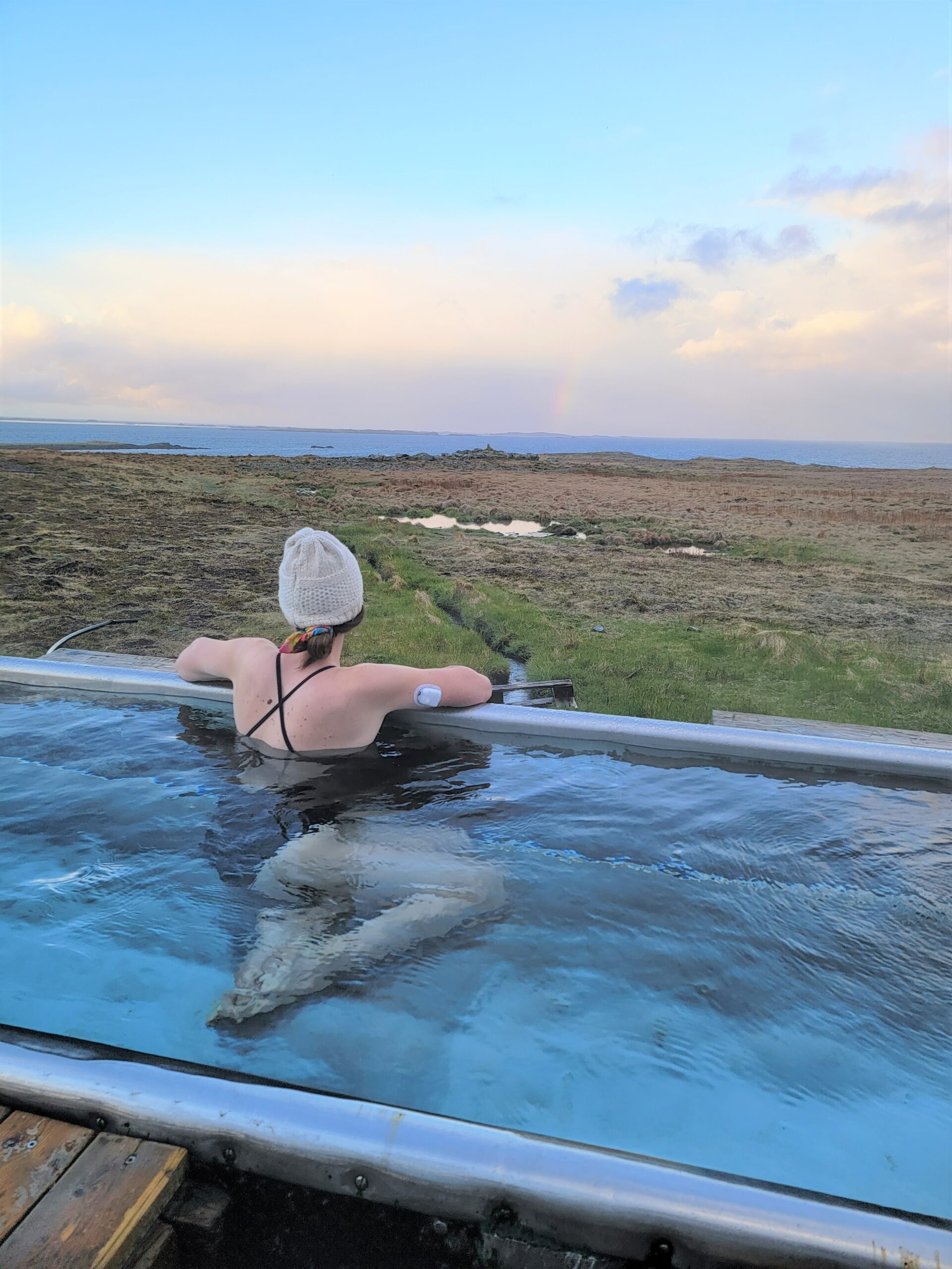 hot pots in Iceland