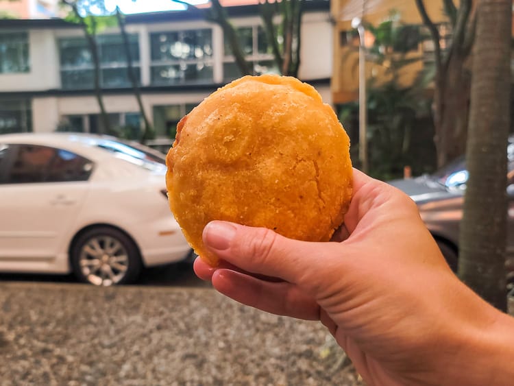A pastel in Medellin, Colombia.
